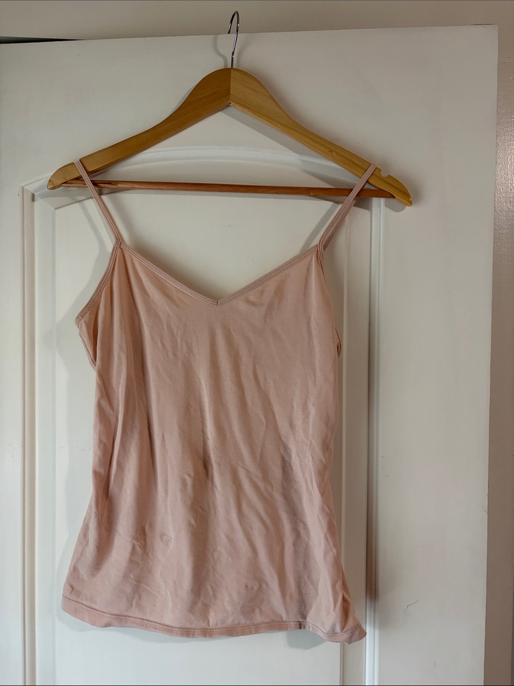 Old Navy Light Blush V-Neck Spaghetti Strap Camisole